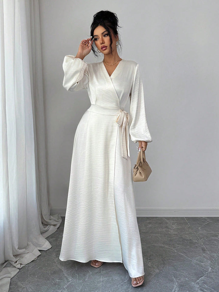 Rochie maxi SHEIN, bej