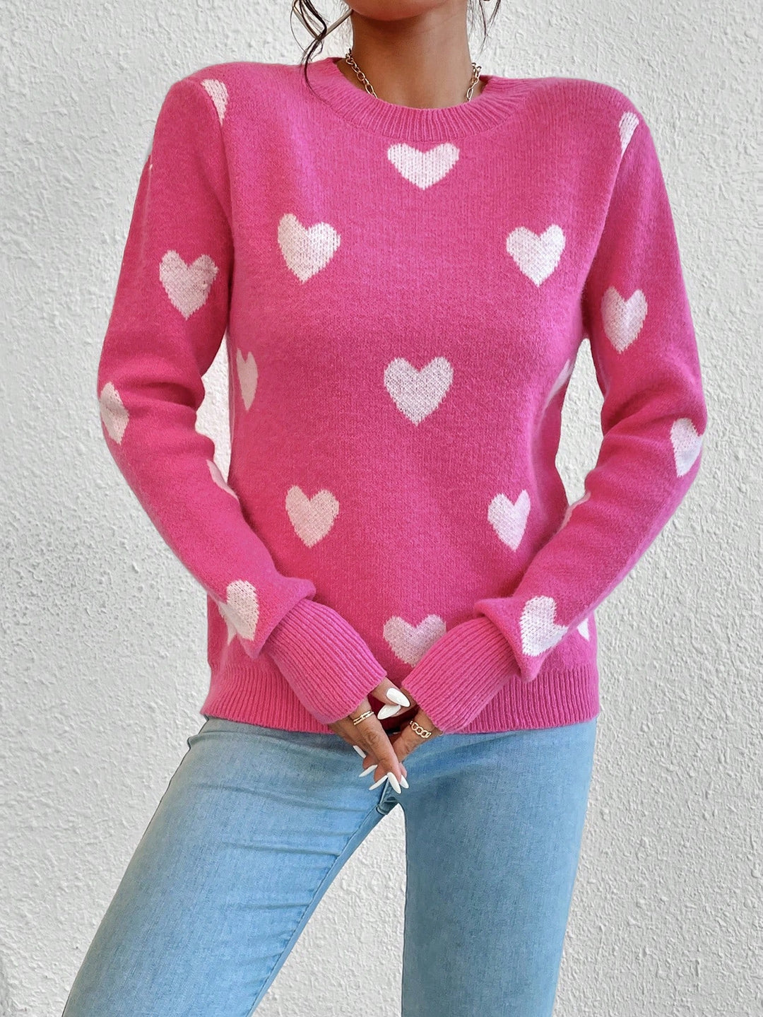 Pulover SHEIN, roz