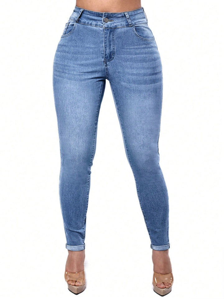 Jeans SHEIN, albastru