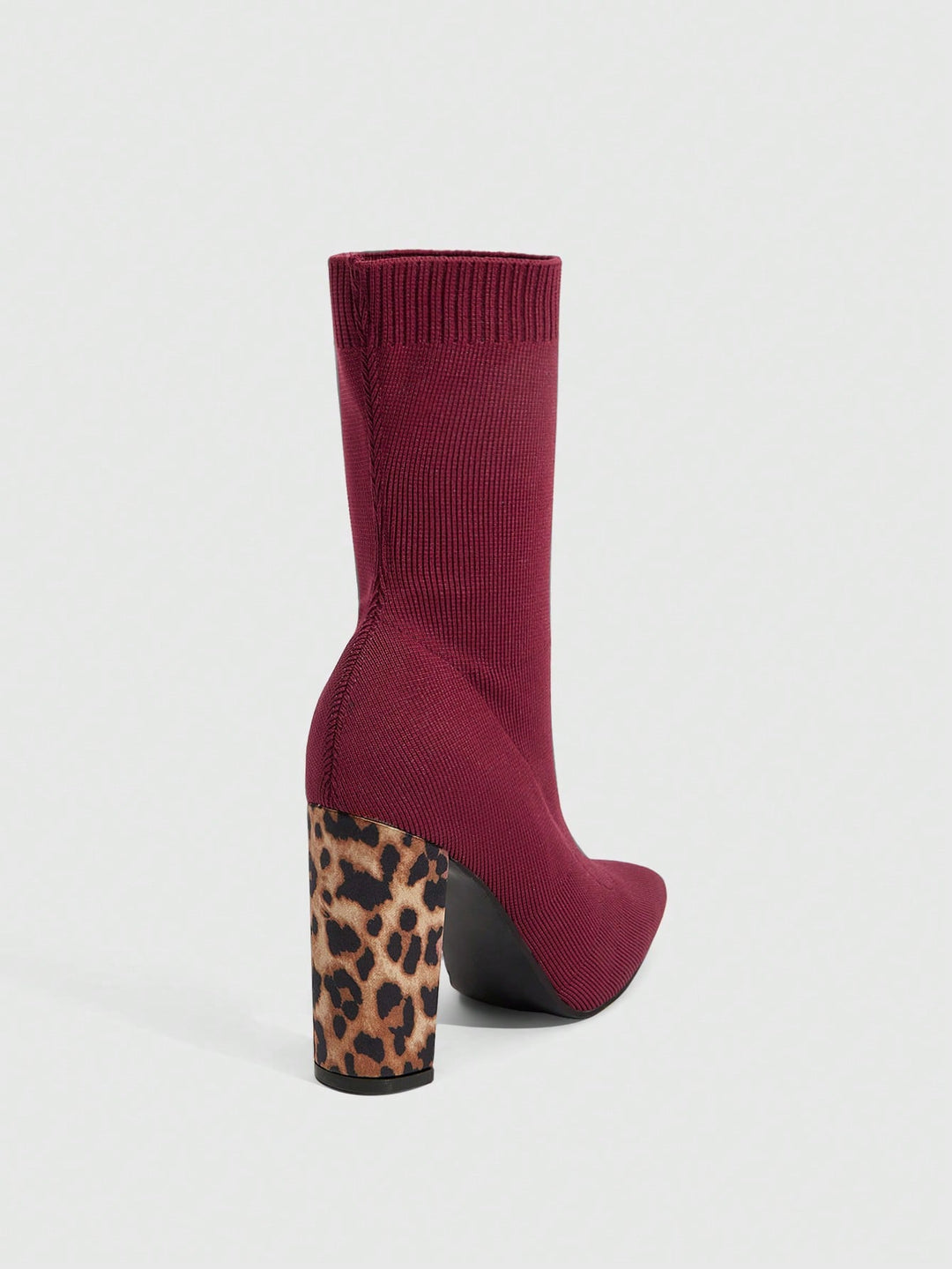 SHEIN csizma, meggypiros