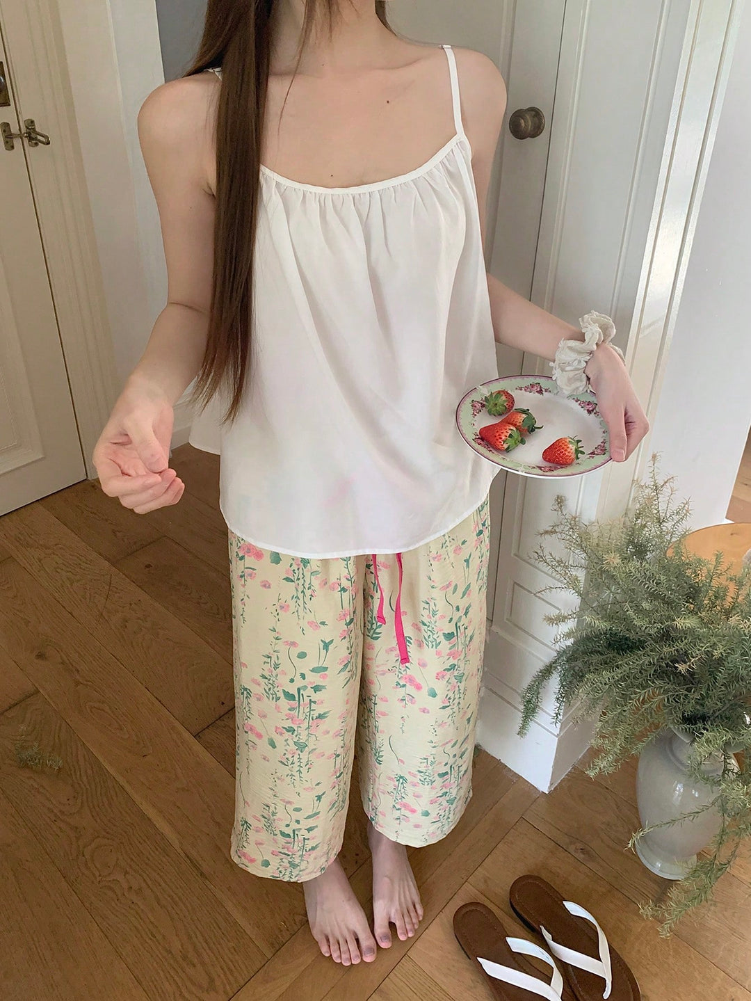 Pijama SHEIN, alb