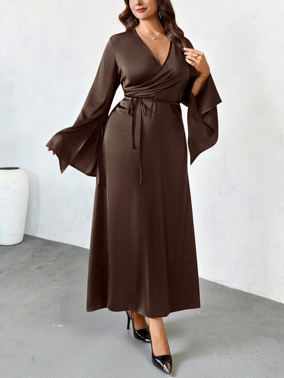 Rochie SHEIN, maro
