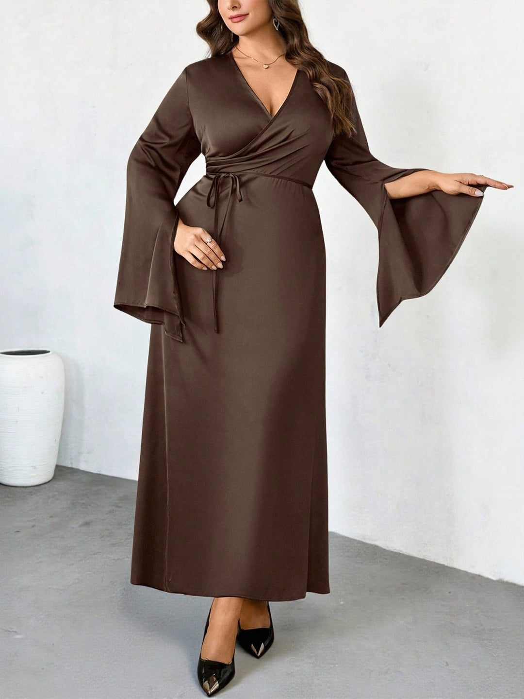 Rochie SHEIN, maro