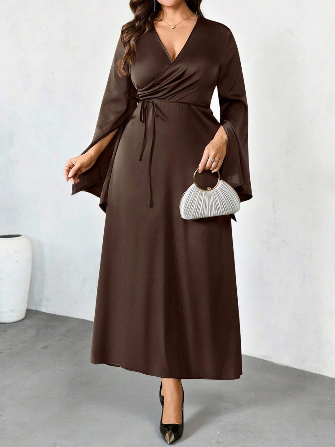 Rochie SHEIN, maro
