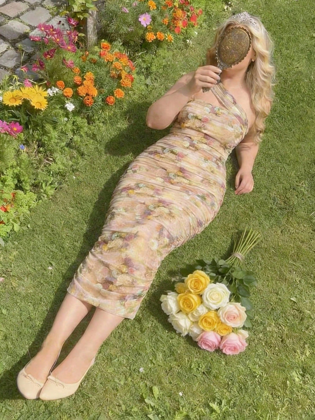 Rochie SHEIN, mix culori