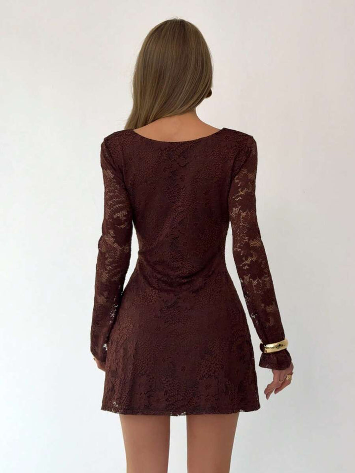 Rochie mini SHEIN, maro