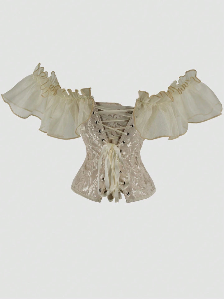 Corset SHEIN, crem