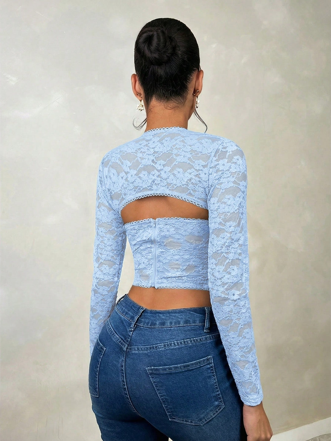 Top SHEIN, albastru