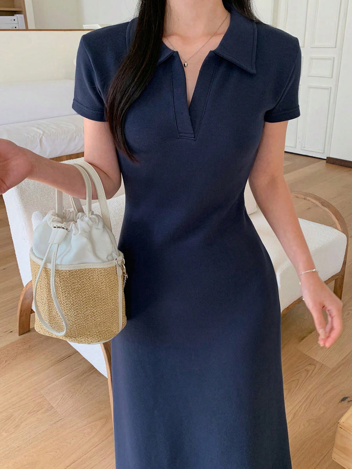 Rochie maxi SHEIN, albastru