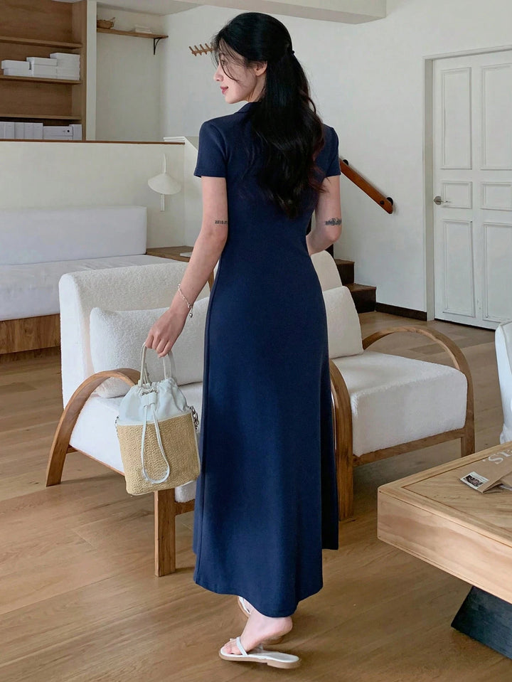 Rochie maxi SHEIN, albastru