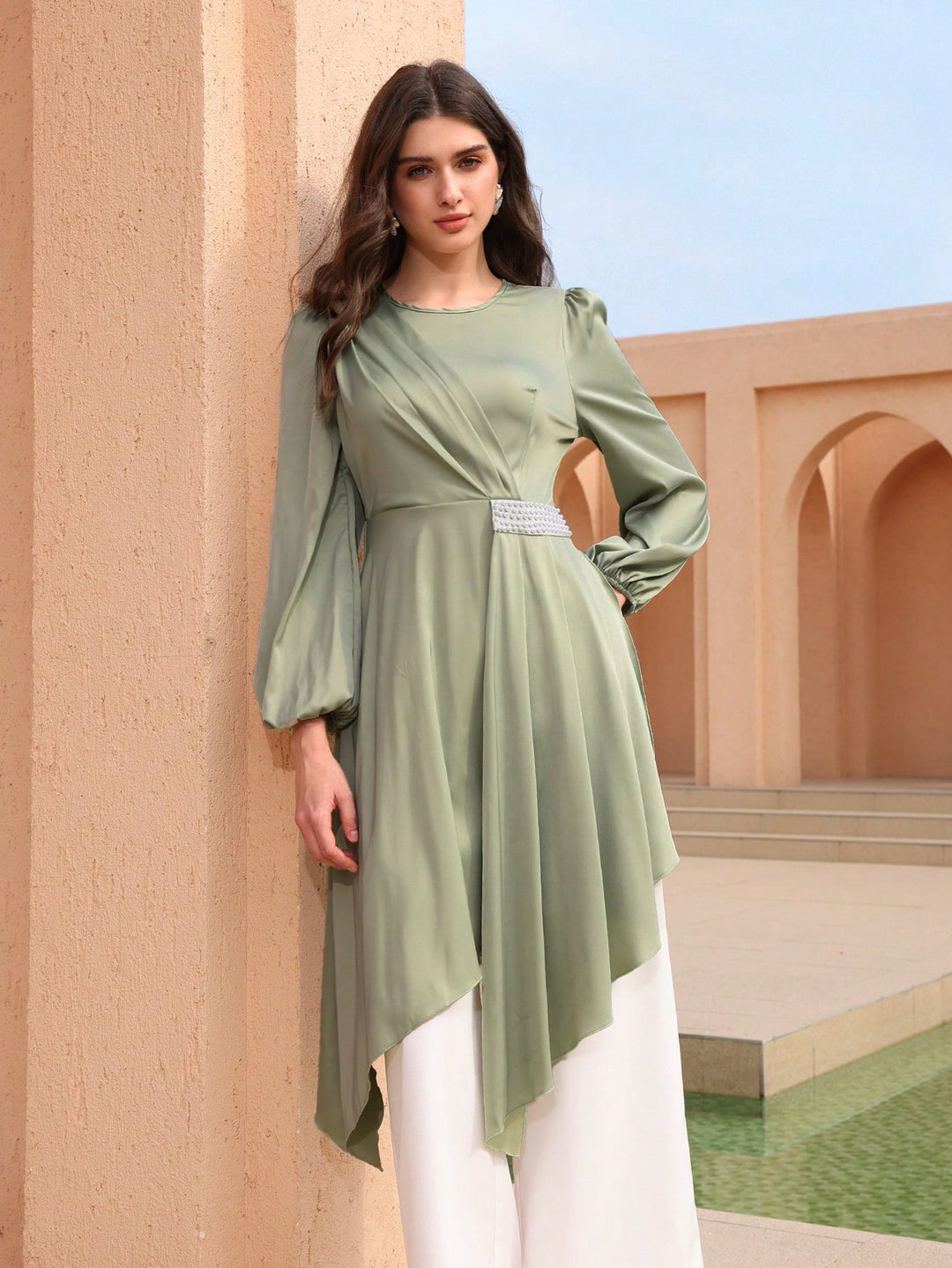 Bluza SHEIN, verde