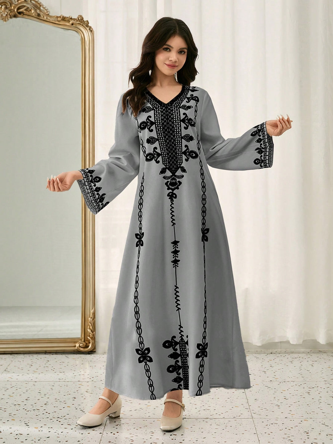 Rochie SHEIN, gri