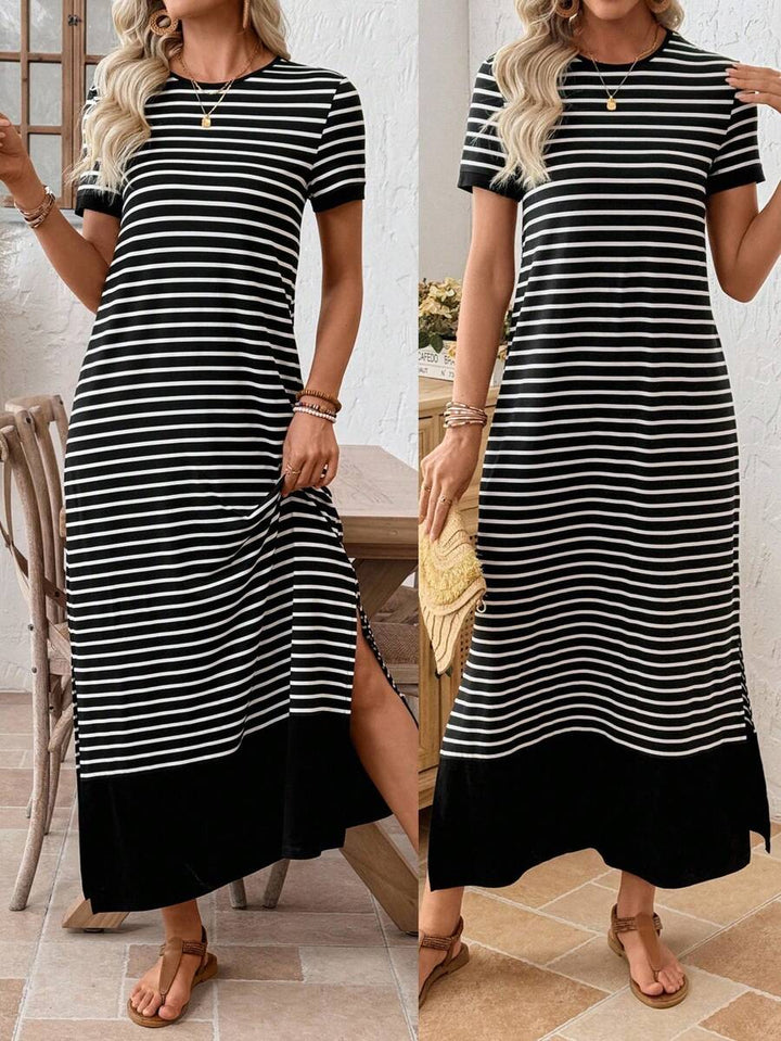 Rochie maxi SHEIN, mix culori