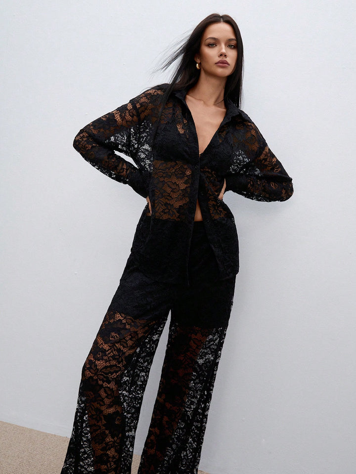 Top SHEIN, negru