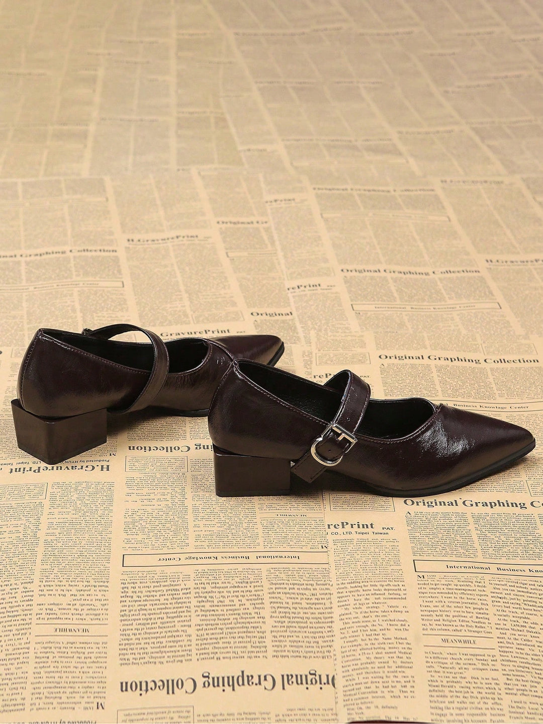 Pantofi SHEIN, maro