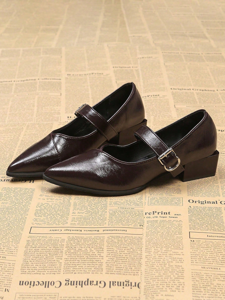 Pantofi SHEIN, maro