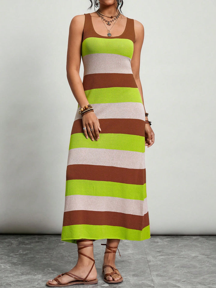 Rochie maxi SHEIN, mix culori