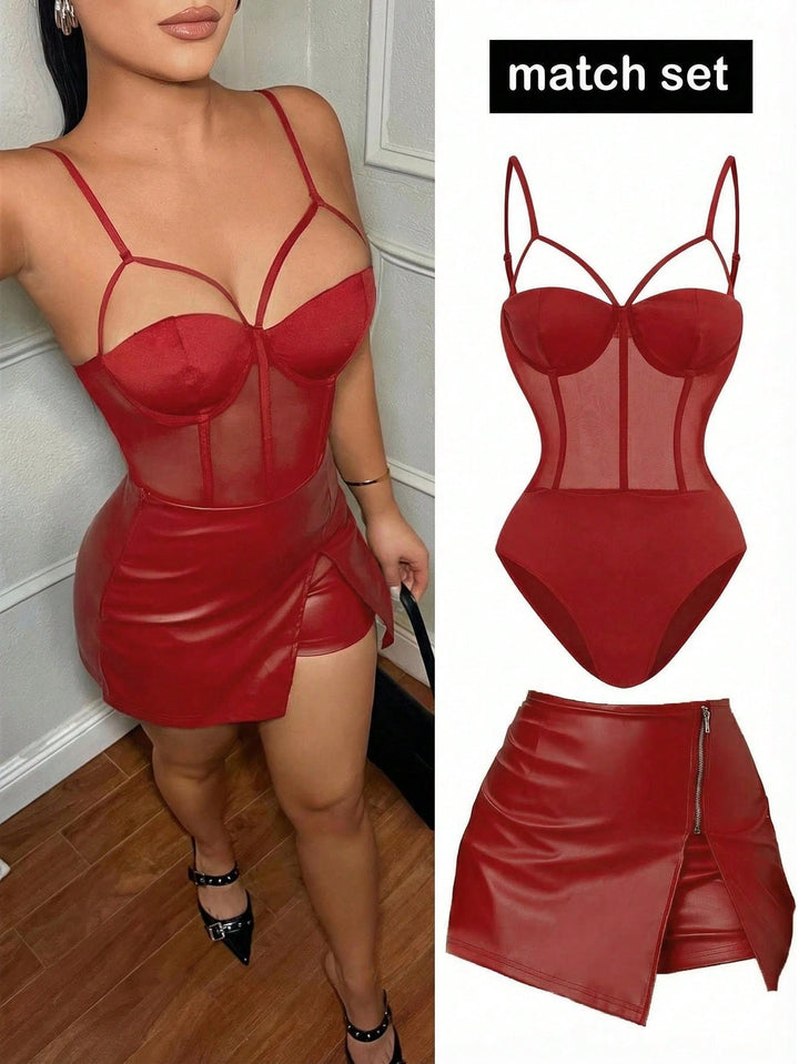 Body SHEIN, roșu
