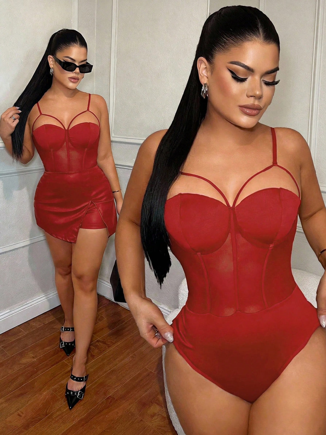 Body SHEIN, roșu