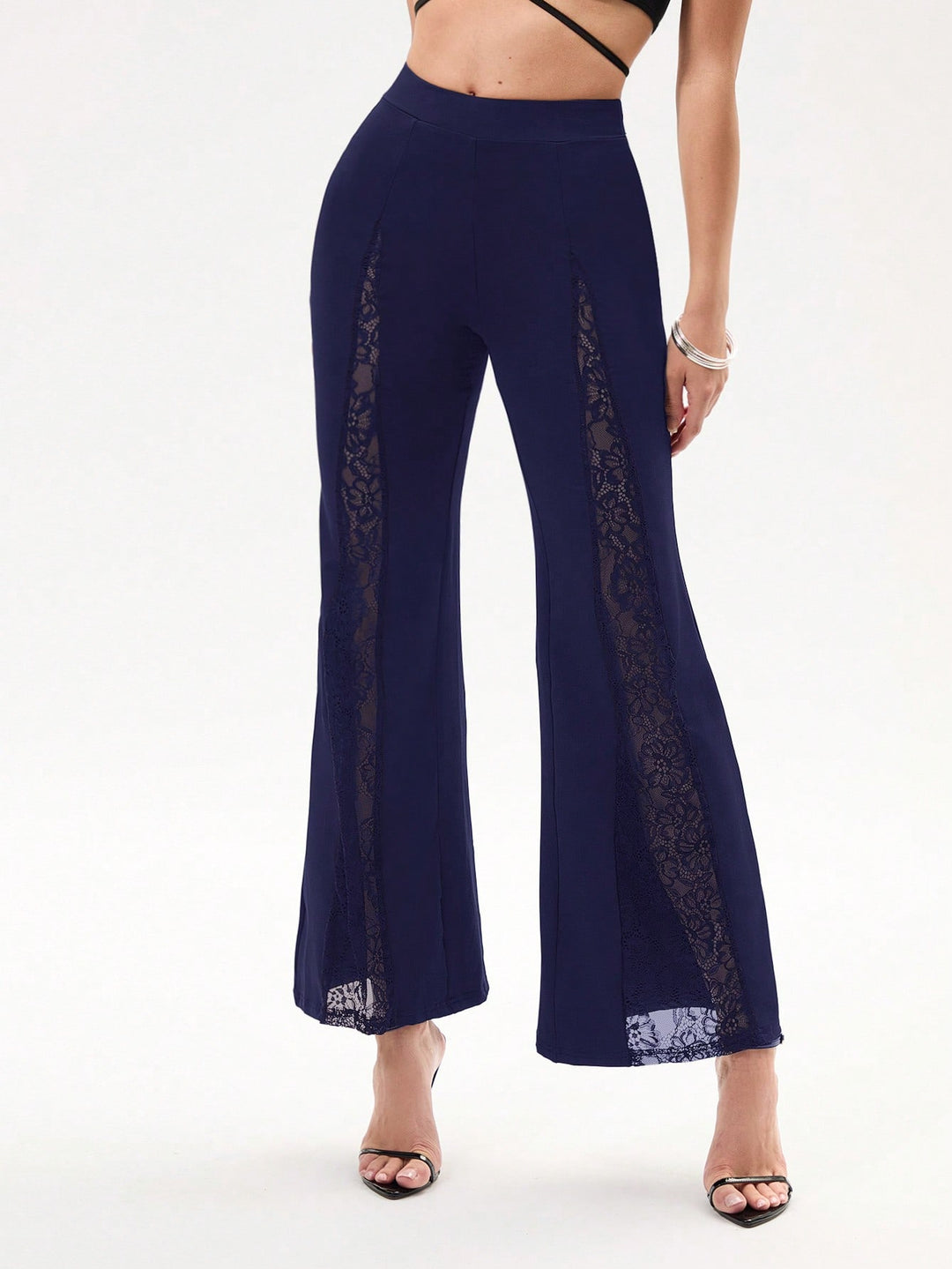 Pantaloni SHEIN, albastru