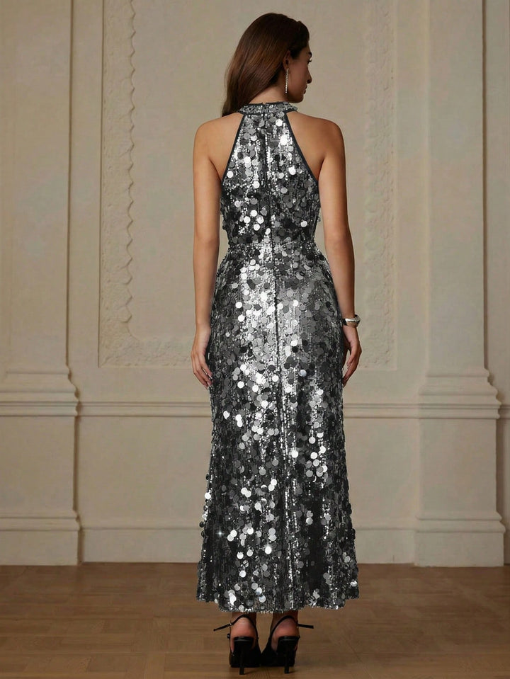 Rochie maxi SHEIN, mix culori