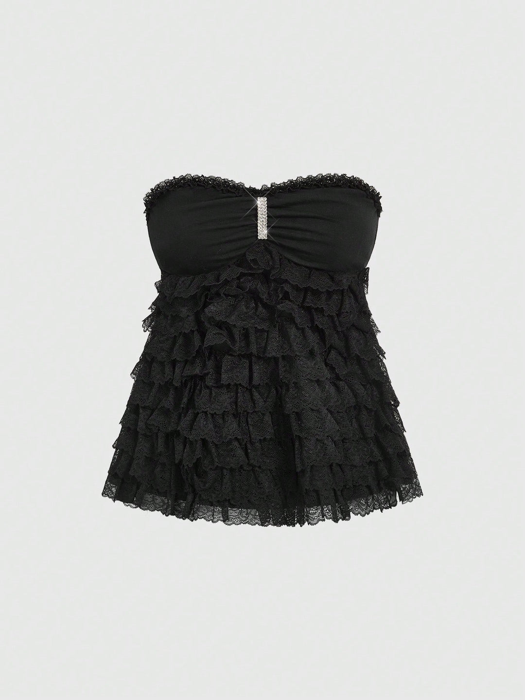 Top SHEIN, negru