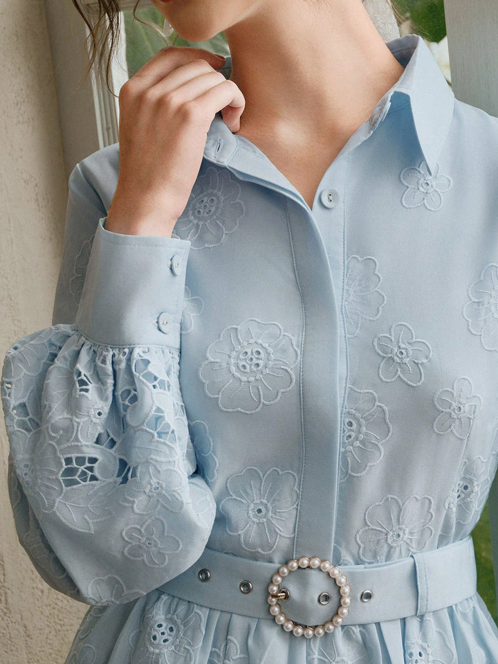 Rochie scurtă SHEIN, albastru