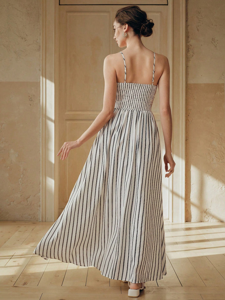 Rochie maxi SHEIN, alb