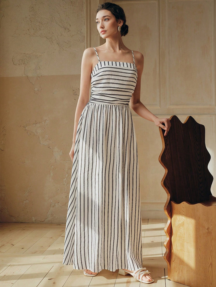 Rochie maxi SHEIN, alb