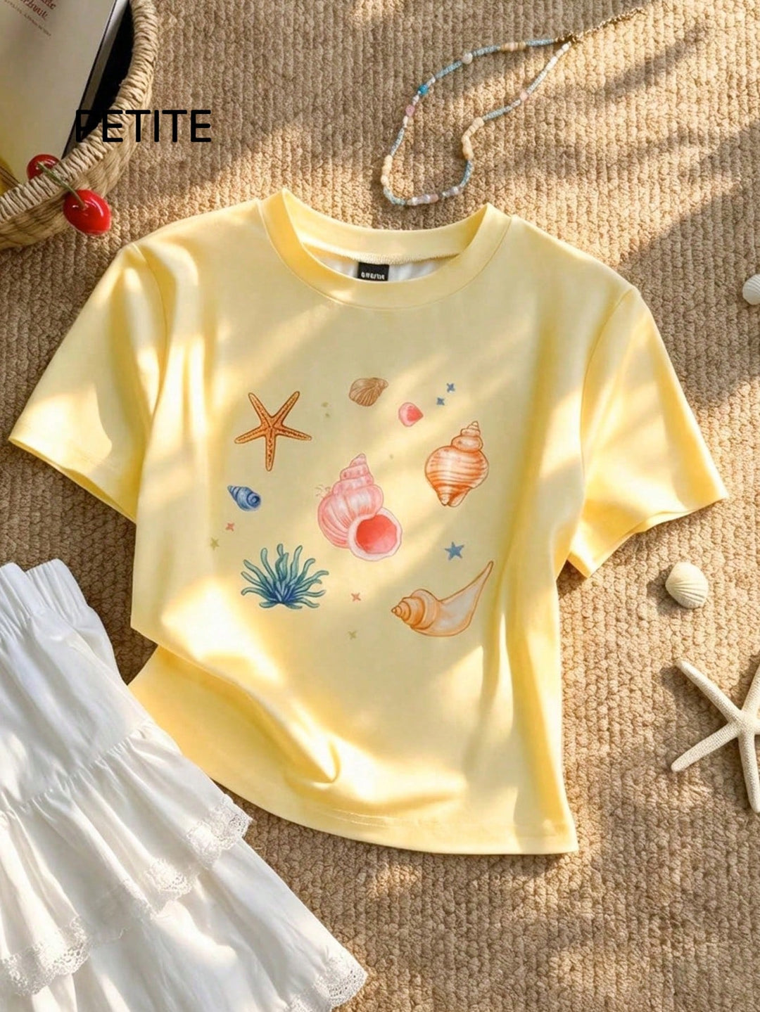 Tricou SHEIN, galben