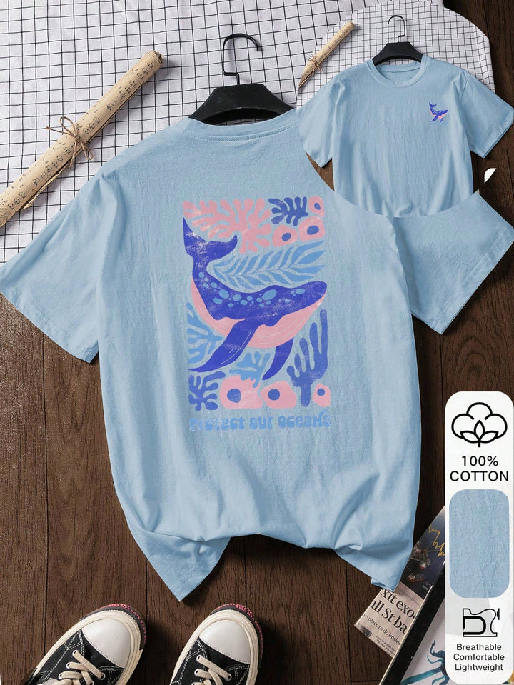 Tricou SHEIN, albastru