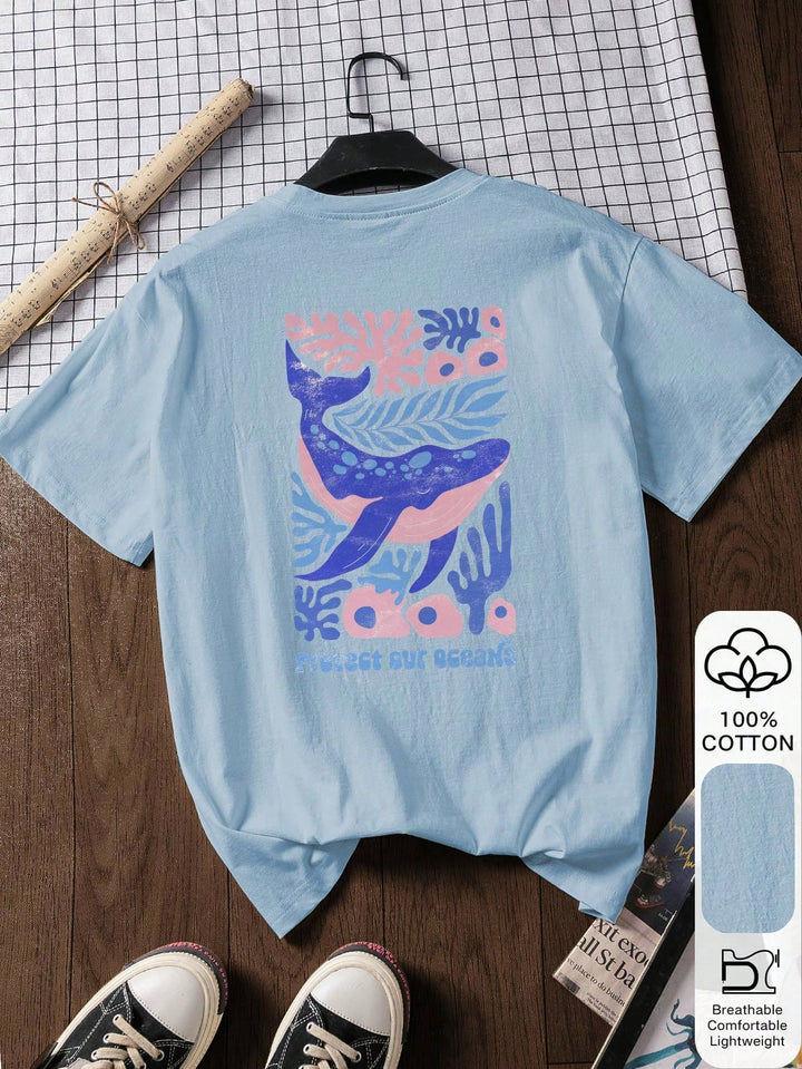Tricou SHEIN, albastru