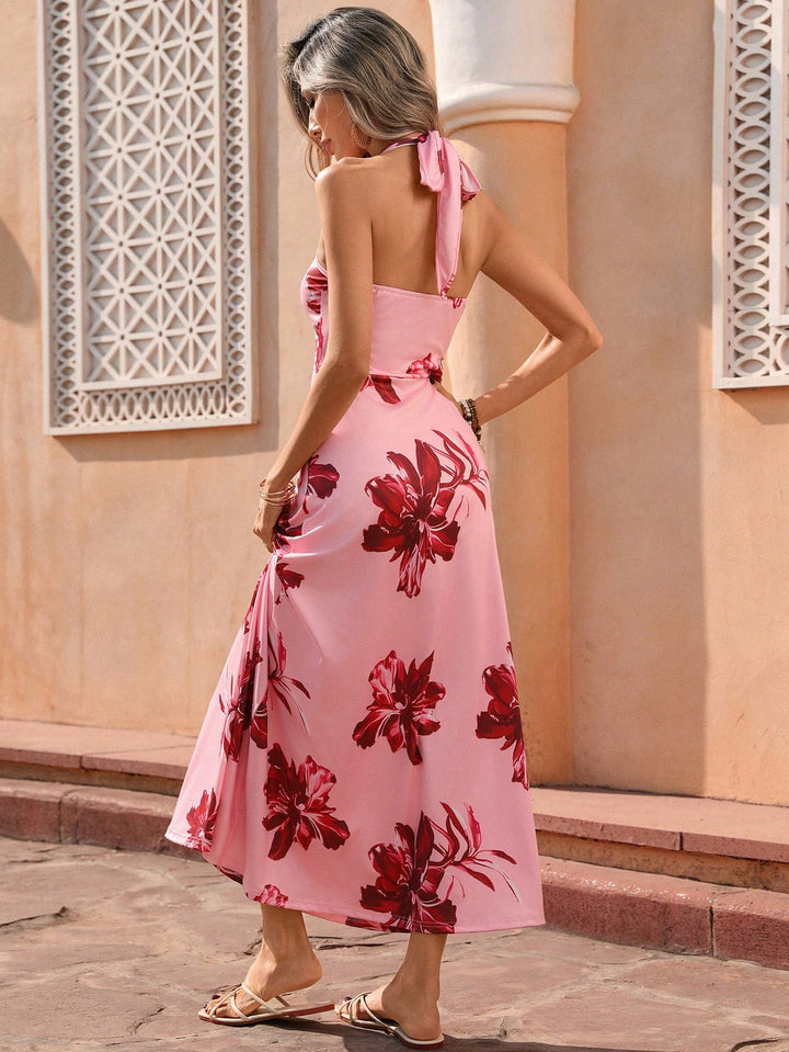 Rochie maxi SHEIN, roz