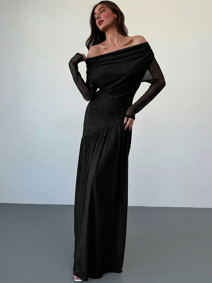 Rochie maxi SHEIN, negru