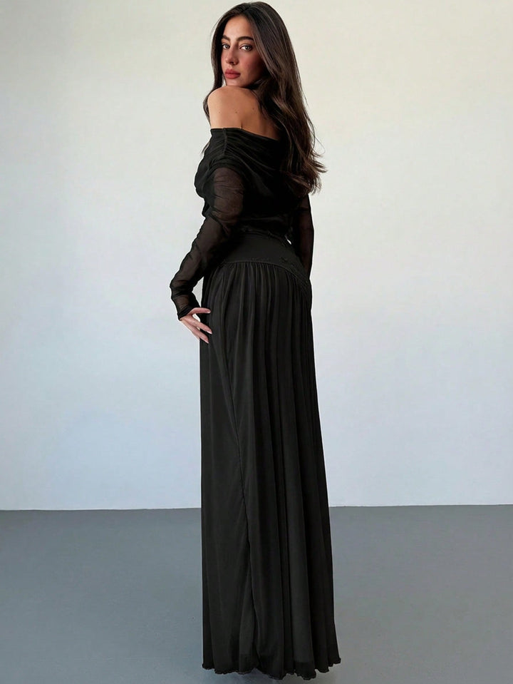 Rochie maxi SHEIN, negru