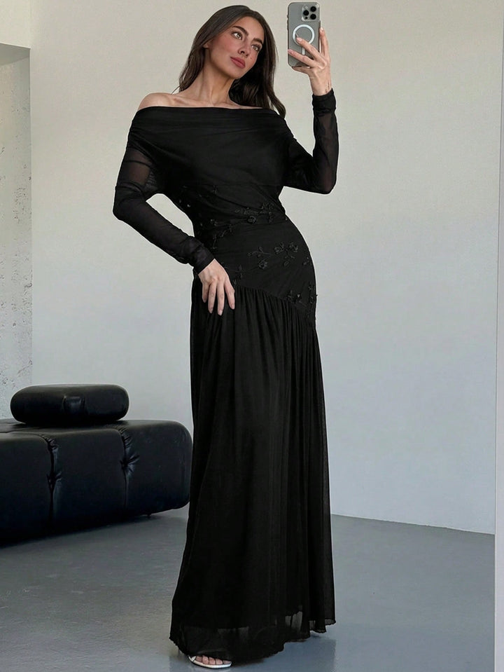 Rochie maxi SHEIN, negru