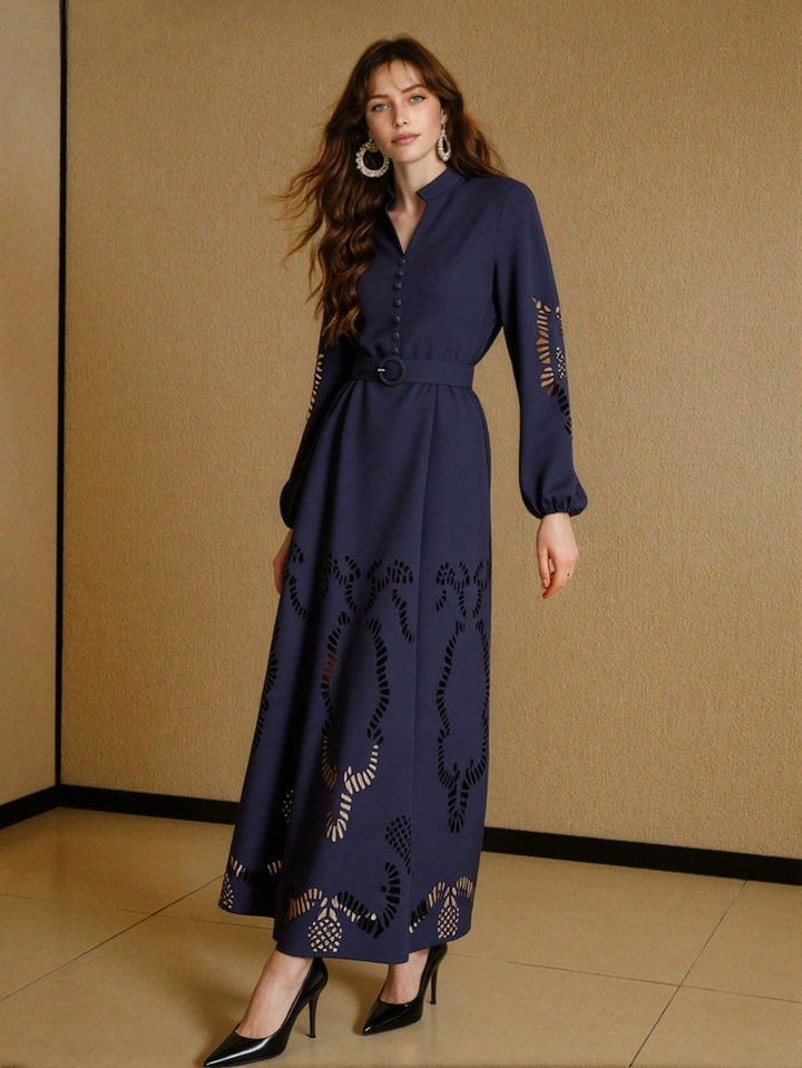Rochie maxi SHEIN, albastru
