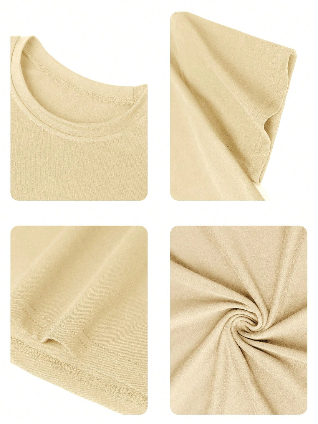 Tricou SHEIN, crem