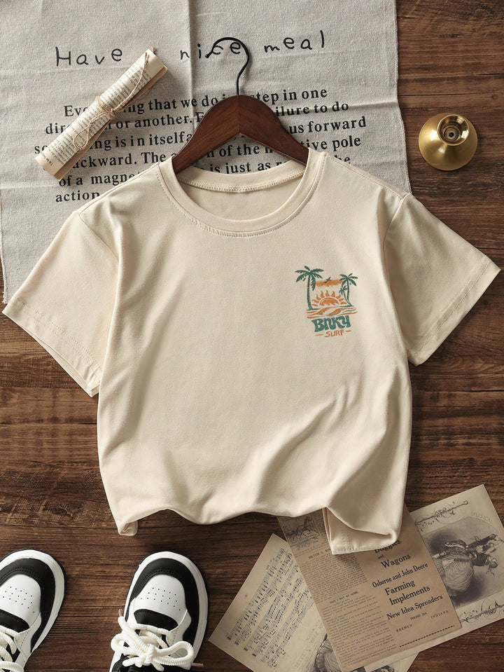 Tricou SHEIN, crem