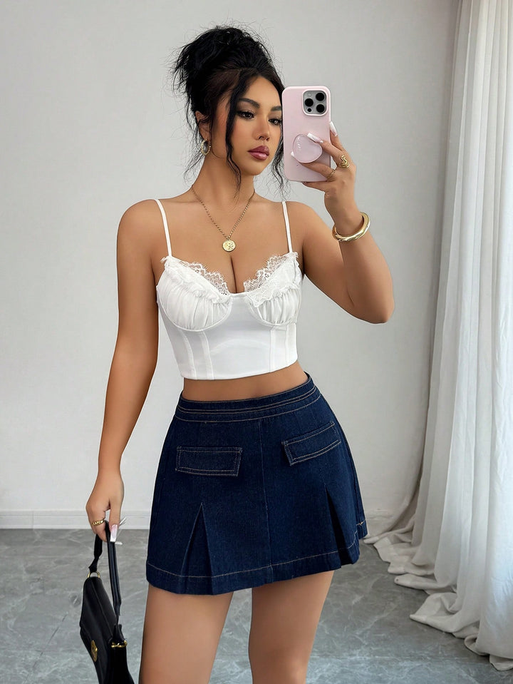 SHEIN mini szoknya, kék