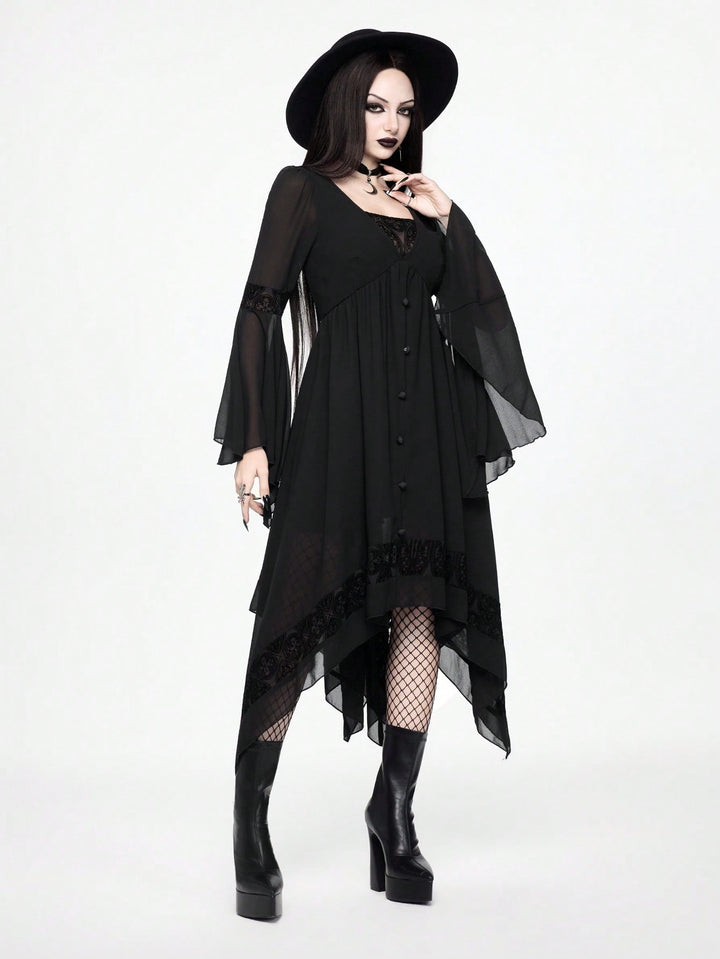 Rochie maxi SHEIN, negru