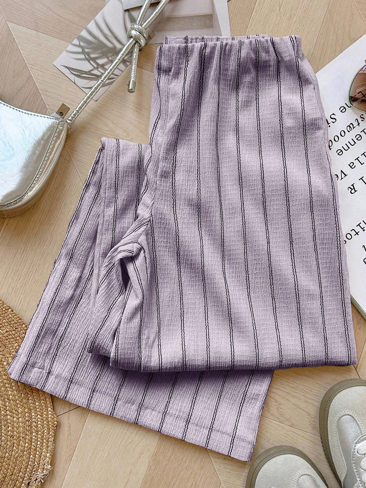 Pantaloni SHEIN, mov