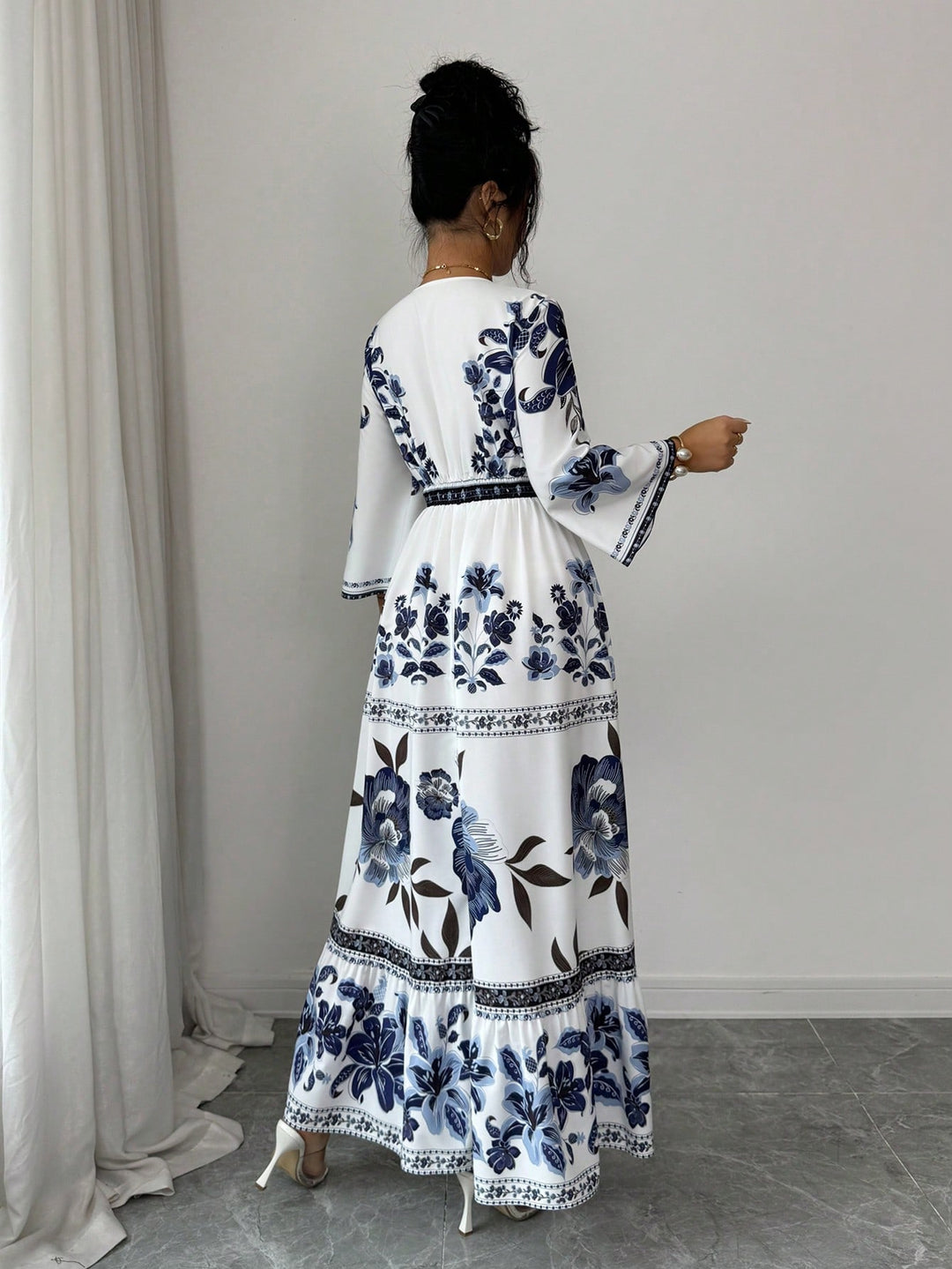 Rochie maxi SHEIN, mix culori