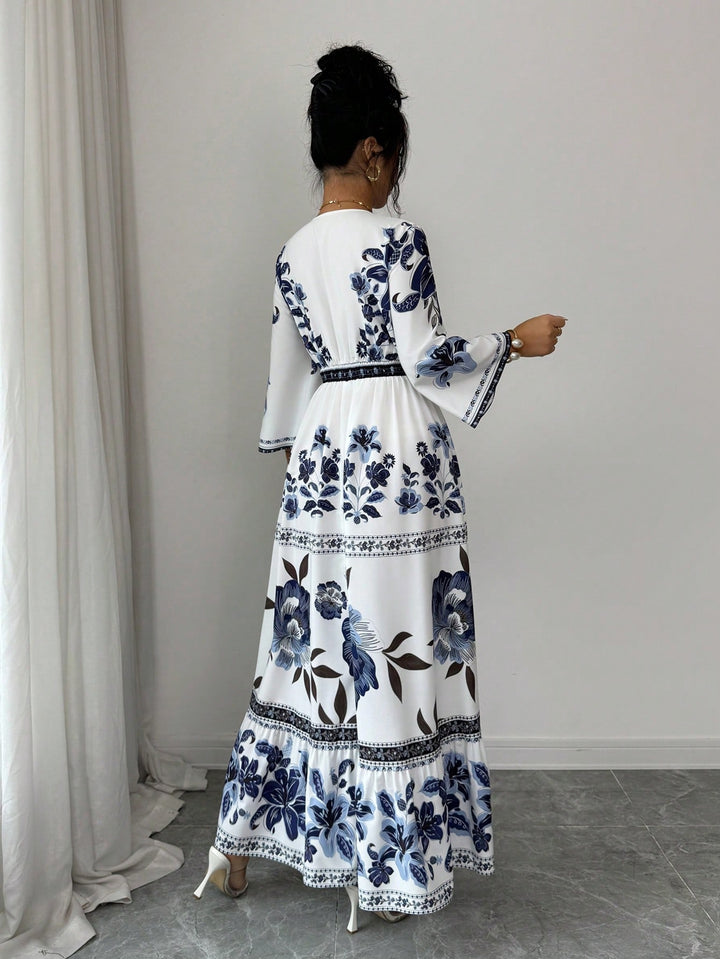 Rochie maxi SHEIN, mix culori
