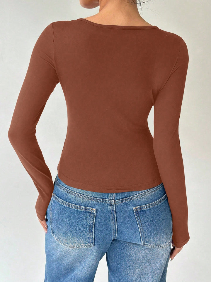 Tricou SHEIN, maro