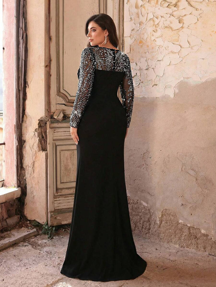 Rochie de ocazie SHEIN, negru