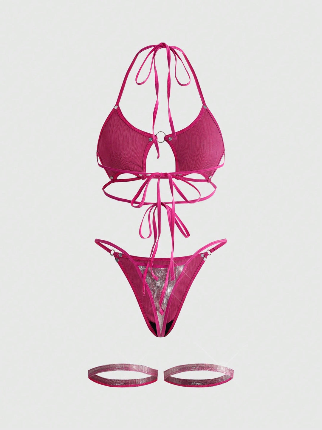 Set de lenjerie SHEIN, roz