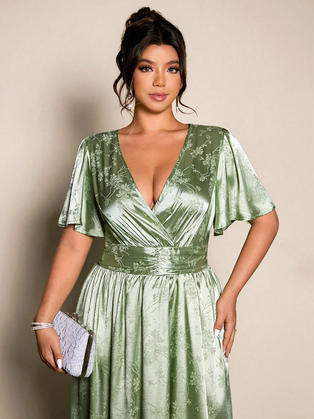 Rochie SHEIN, verde