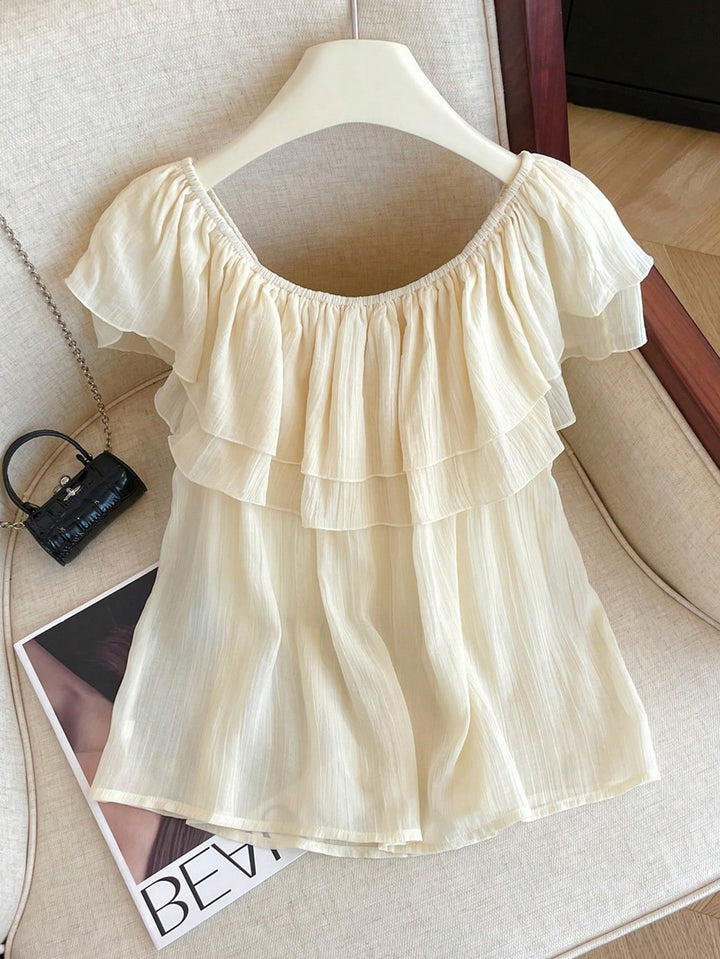 Top SHEIN, bej
