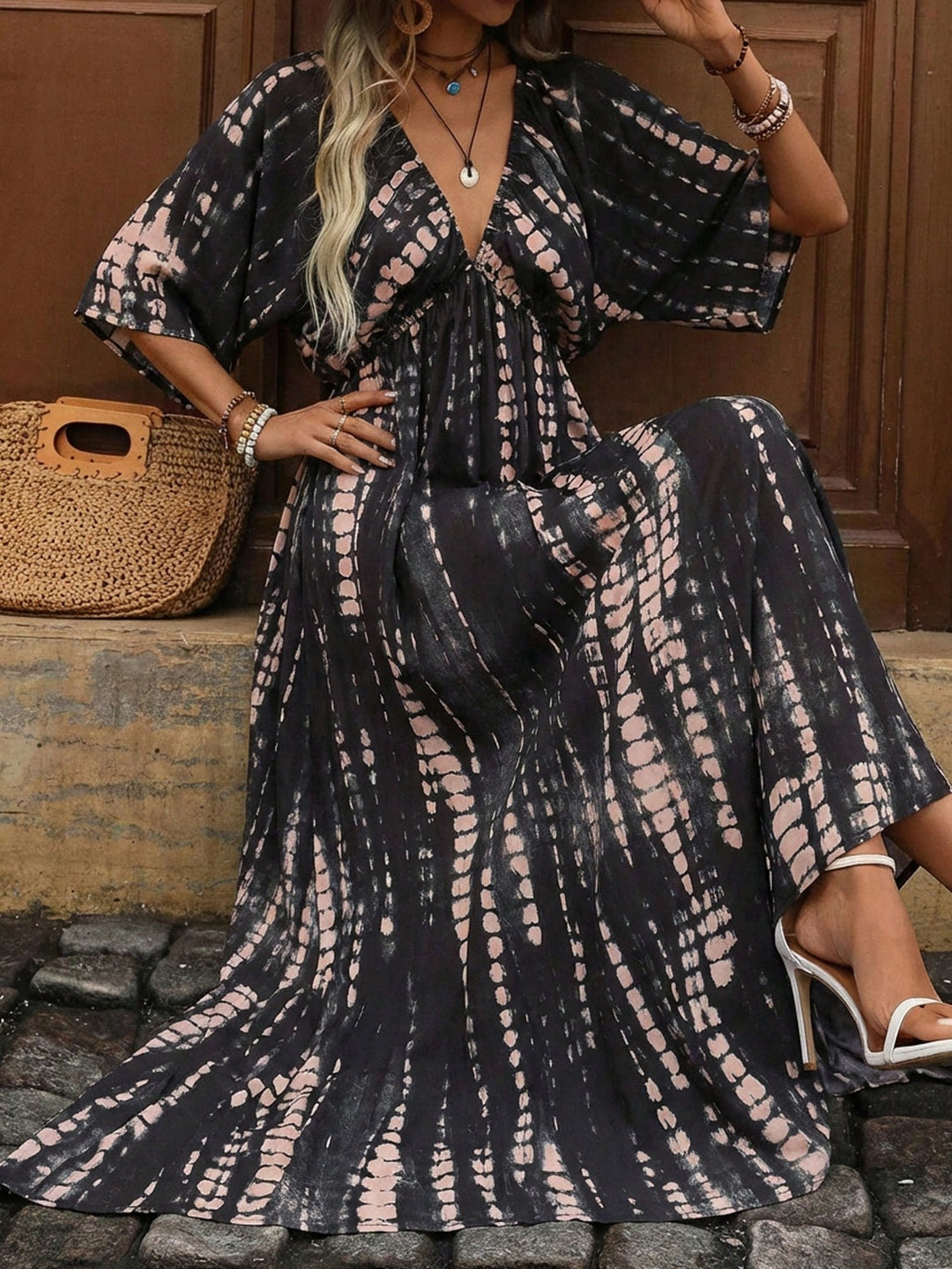 Rochie maxi SHEIN, negru